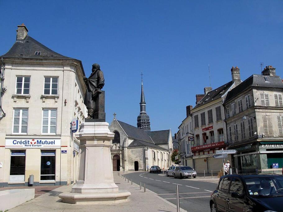 Chez Mily Joli Petit Duplex Plein Centre Villers Cotteret Draps Et Serviettes Fournis Villers-Cotterêts Extérieur photo