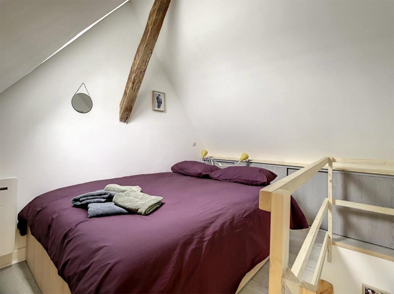 Chez Mily Joli Petit Duplex Plein Centre Villers Cotteret Draps Et Serviettes Fournis Villers-Cotterêts Extérieur photo